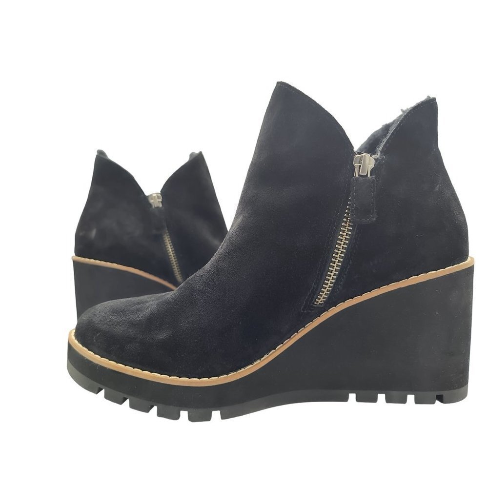 Eileen Fisher Chalet Women's Shearling Wedge size 9.5